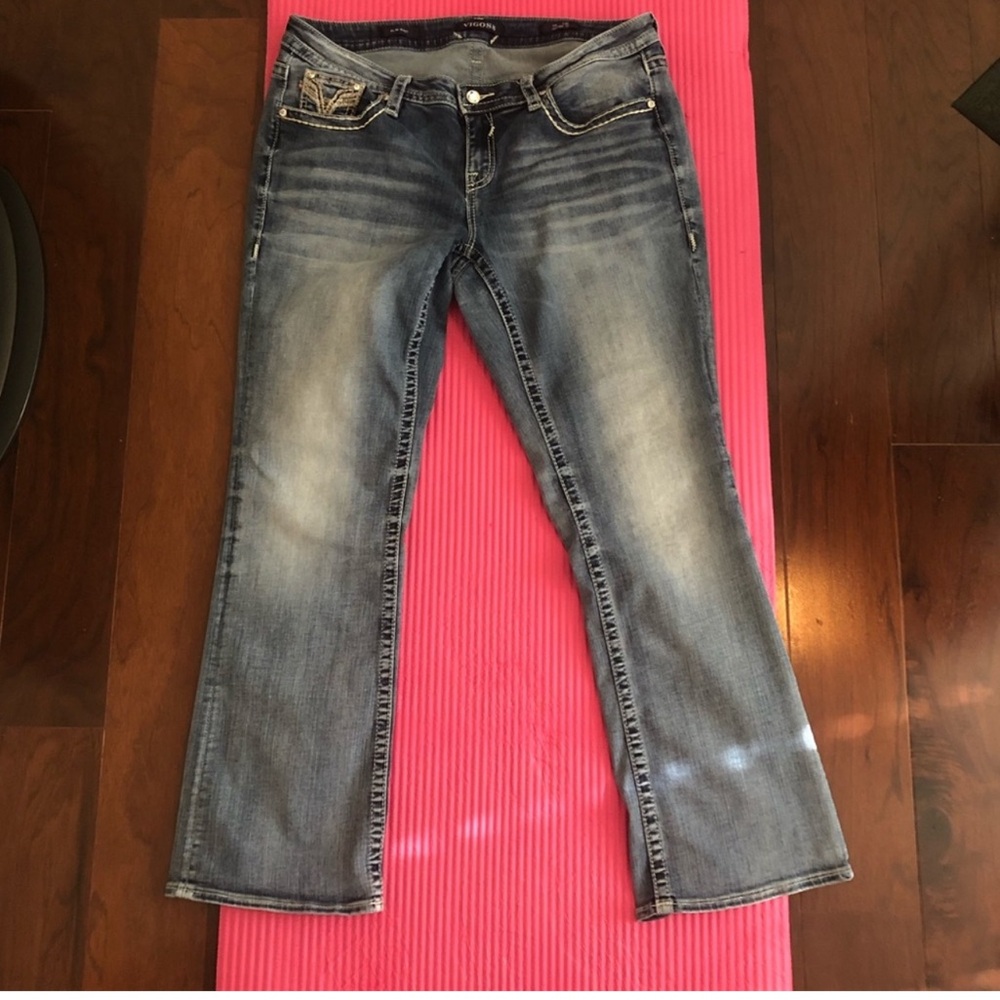 Vigoss Jeans-The New York straight leg size 16, length 32